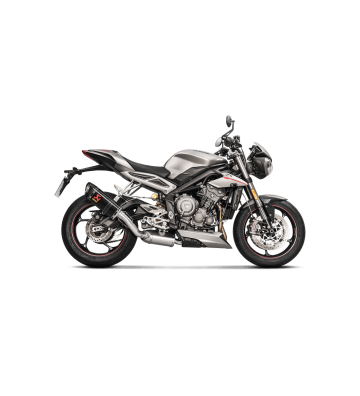 AKRAPOVIC Ponteira de Escape para Street Triple 765 S / R / RS 17-