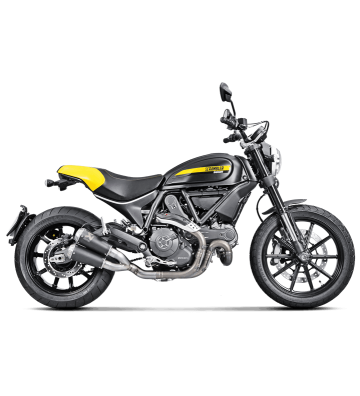 AKRAPOVIC Silencers for SCRAMBLER ICON/URBAN ENDURO/CLASSIC/FULL THROTTLE 15-