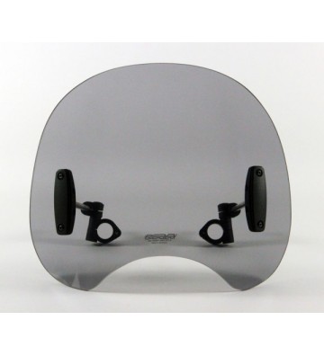 MRA Roadshield Classic "ROC" Windshield with Mounting Set for 22mm/25mm Ø Handlebars