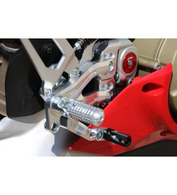 CNC Racing Rear Set Control Kit for PANIGALE V4 18-