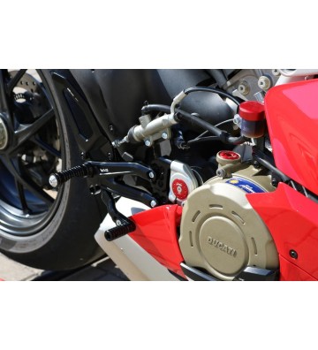 CNC Racing Rear Set Control Kit for PANIGALE V4 18-