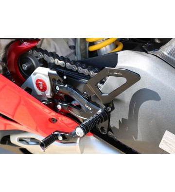 CNC Racing Rear Set Control Kit for PANIGALE V4 18-