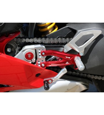 CNC Racing Rear Set Control Kit for PANIGALE V4 18-