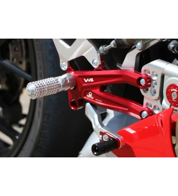 CNC Racing Rear Set Control Kit for PANIGALE V4 18-