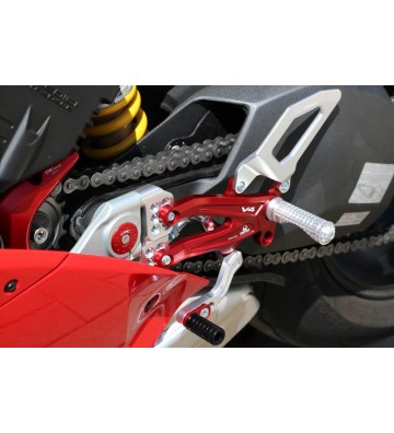 CNC Racing Rear Set Control Kit for PANIGALE V4 18-